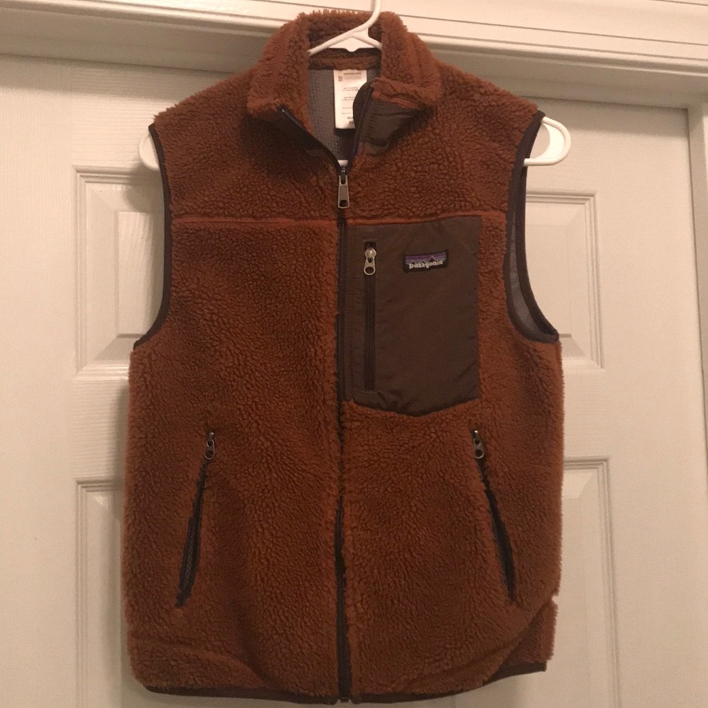 Patagonia Brown Zip Vest